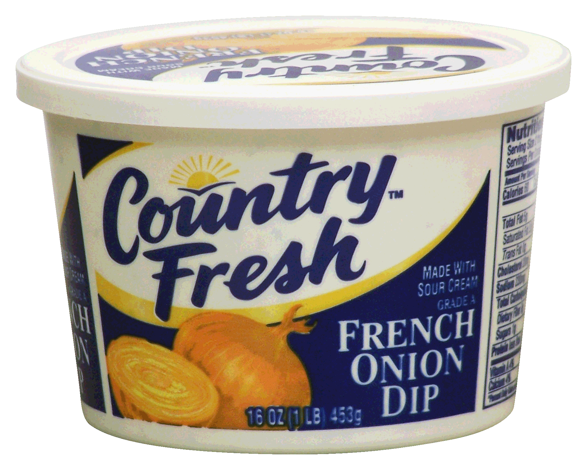 Country Fresh  regular french onion dip made with sour cream Full-Size Picture